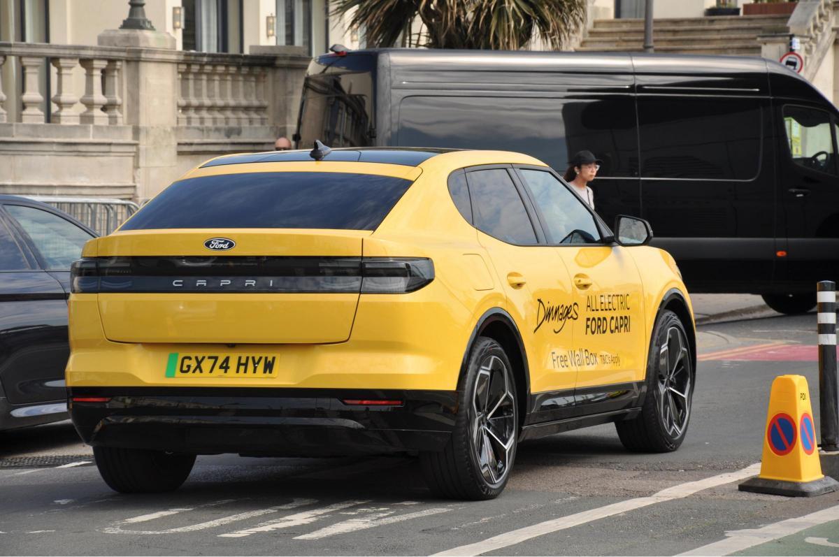 Electric vehicle on display at Charge and Drive