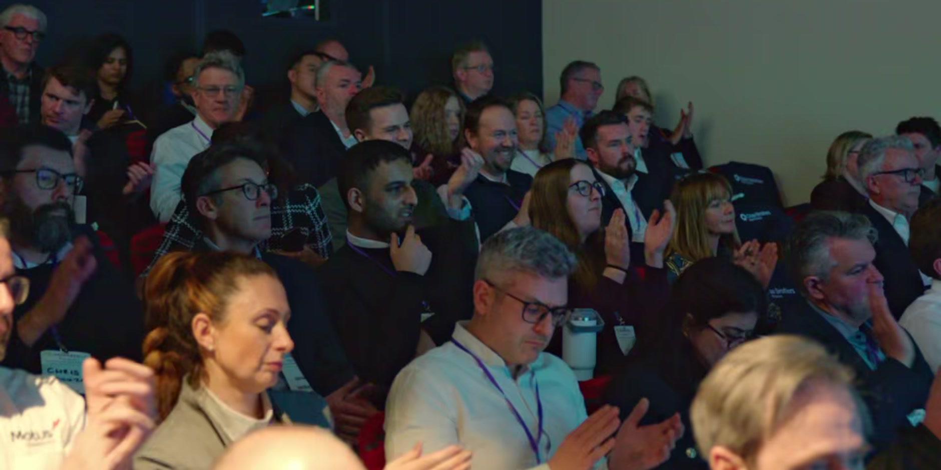 Audience at the Powered Up EV and fleet conference in London