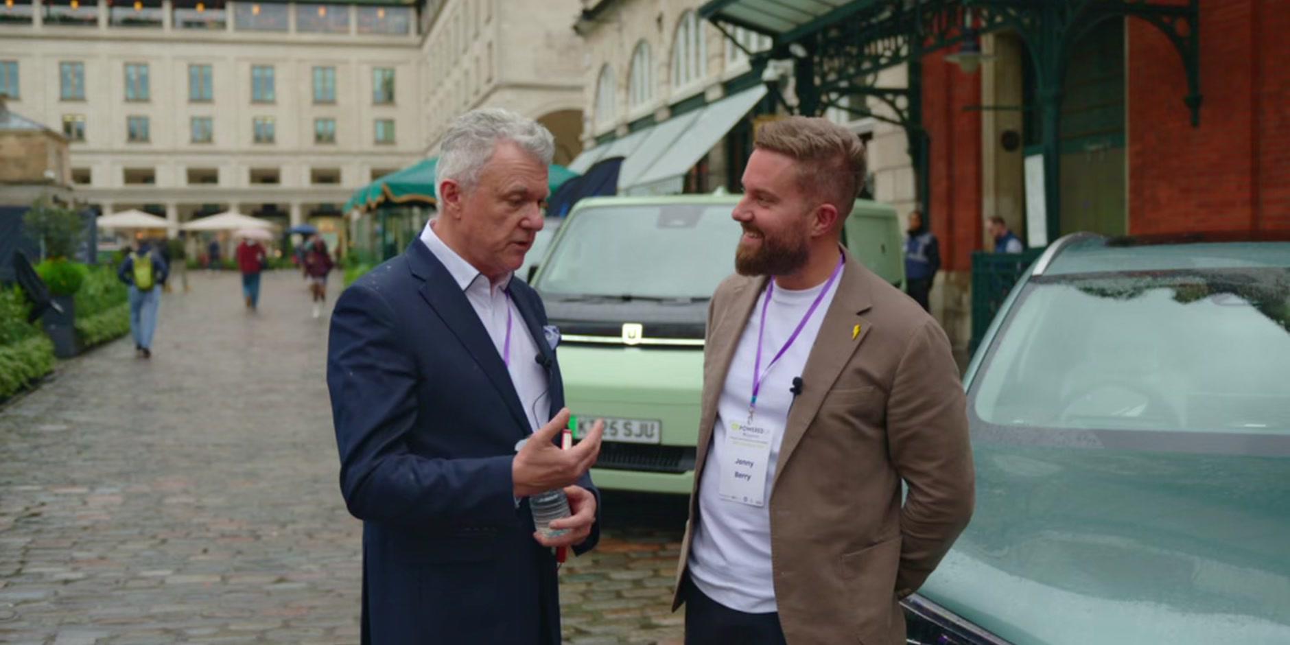 Networking reception at the Powered Up EV conference