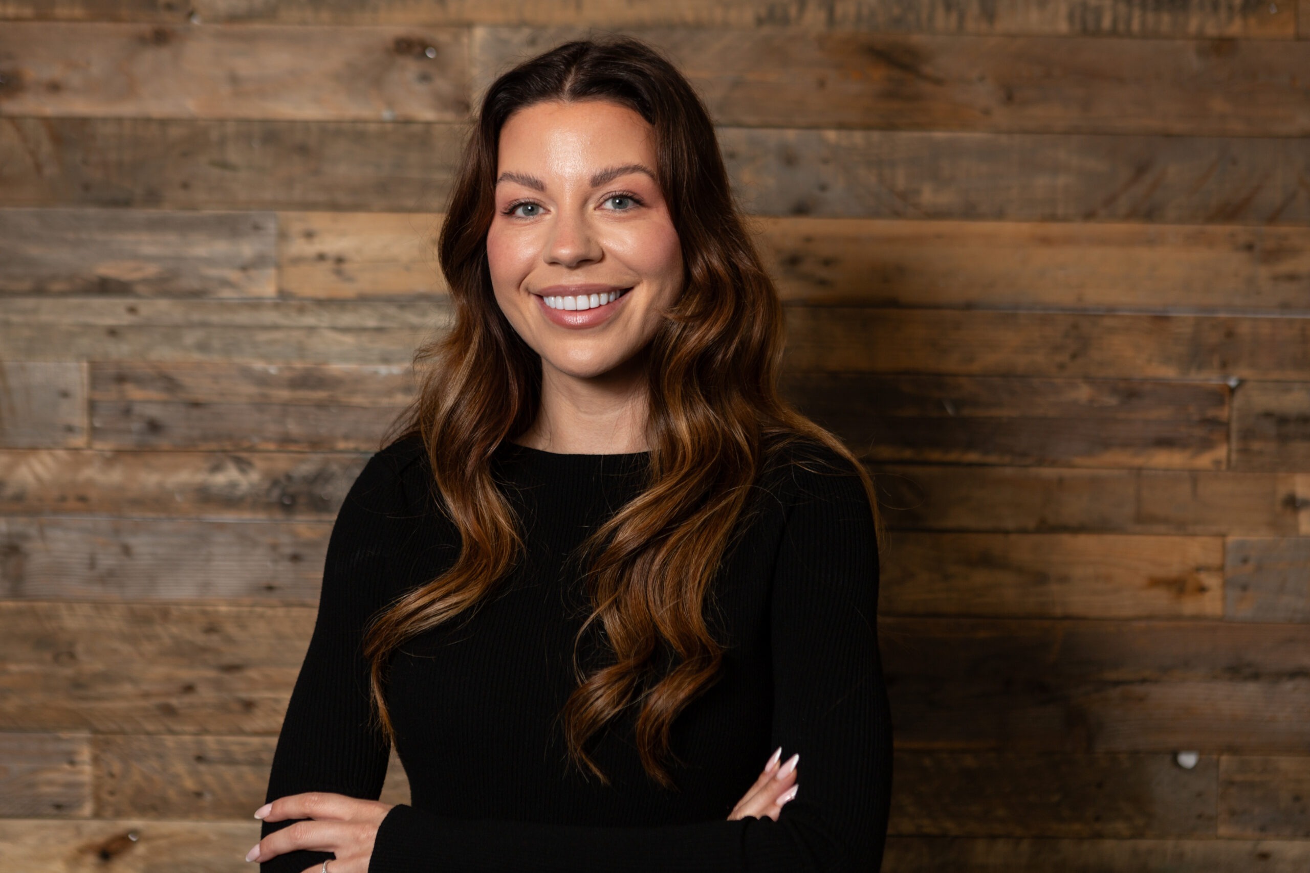 Tamara Woodley, Head of Brand, Marketing and ESG at Sinewave, speaking at Powered Up 2027